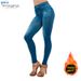TV Shopping-Inspired High-Waist Fleece-Lined Leggings – Fake Pocket Detail & Seamless Yoga Fit (9 Sizes, 6 Colors)_ecoleips.com