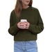 DiYun European And American Casual Versatile Long-Sleeve Knit T-Shirt Sweater Women's Clothing 2025_ecoleips.com
