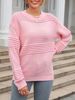 Aria Basics Aria Basics 2025 Autumn/Winter New European And American Cross-Border Pullover Ribbed Knitwear Fashionable Women's Sweater_ecoleips.com