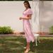 2026 Spring/Summer European American New Dress: Cross-border Backless Hot Girl Spring Style Puff Sleeve Floral Dress For_ecoleips.com