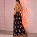 Elegant Backless Sequin Green Dress For Women - Retro A-Line Long Evening Gown With V-Neck & High Waist - Sexy Party Dress For Night Out_ecoleips.com