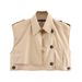 Women's Clothing Spring And Summer New Fashionable Women's Workwear Vest Jacket_ecoleips.com