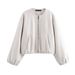 Women's Clothing Design Soft Bomber Jacket_ecoleips.com