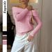 DiYun European And American Elegant Style Woolen Long-Sleeve T-Shirt Sweater Women's Clothing 2025_ecoleips.com