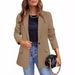 Womn's Fashion Blazr For Forign Trad, Cross-Bordr Casual Suit Jackt, Elgant Commuting Slim-Fit Short_ecoleips.com