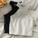 Retro Halter Neck Short Vest Women's Slim Fit Embroidered Backless Camisole Chinese Style 2023 New Fashion Top_ecoleips.com