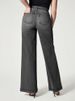 K Fashion Women's Wide Leg Mid Waist High Elastic Waisted Jeans_ecoleips.com