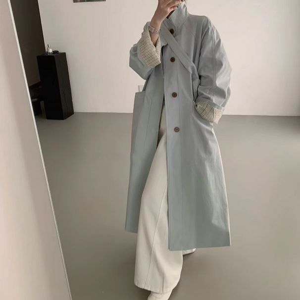 Ding Dalwen Wearing A Medium To Long Windbreaker Jacket For Women In Spring Autumn Of 2025. This Year, The Trend Is_ecoleips.com