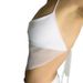 Winter Women's Cross Border Fashion Square Scarf Sheer Mesh Ruffled Backless Tie Shoulder Camisole Early Arrival 2024_ecoleips.com