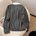 Women's Clothing Round Neck Casual Temperament Versatile Knitted Suit High Waist Wide Leg Pants Two Piece Suit_ecoleips.com