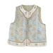 Vientiane Jacquard New Chinese Style Women's Vest, Stylish Embroidered Double-Sided Wear, Spring And Autumn Elegant_ecoleips.com