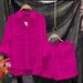 Women's Spring And Autumn Large Size Loose Temperament Leisure Style Age-reducing Fashion Cotton And Linen Solid Color Shirt Suit_ecoleips.com