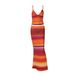 2025 Summer Fashion Printed V-Neck Camisole Slim Fit Bodycon Skirt Set Wholesale For Women_ecoleips.com