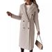 Women’s Double-Breasted Long Coat – Trendy Fall/Winter Trench Jacket (Black/Khaki/Army Green, S-3XL)_ecoleips.com