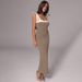Women's Clothing Sexy Sleeveless Dress Autumn Fashion Bodycon Slim Fit With Suspender Tie Waist_ecoleips.com
