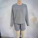 Women's Two Piece Tracksuit Long Sleeved Sweatshirt And Shorts Set Pockets Spring Autumn Wear_ecoleips.com