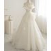 2025 New Strapless Brides, Ultra Fairy French Style, Light Luxury, High-End Feel, Wedding Dress For Petite Princesses_ecoleips.com