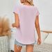 Women's Clothing Casual Bat Sleeve V Neck Ladies Shirt Female_ecoleips.com