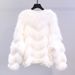 Women's Soft Fleece Cardigan – Cozy V-Neck Knit Sweater For Autumn & Winter_ecoleips.com