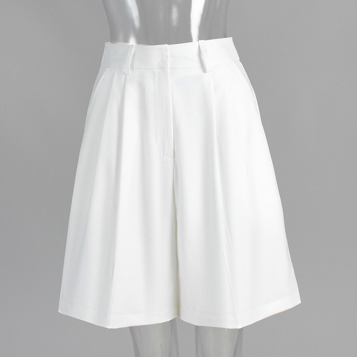 Straight Pants 2025 Summer European And American Style Shorts Temperament Casual Versatile Loose Slim Five Point Suit Shorts_ecoleips.com