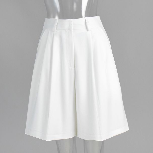 Straight Pants 2025 Summer European And American Style Shorts Temperament Casual Versatile Loose Slim Five Point Suit Shorts_ecoleips.com