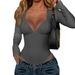 2025 Fall/Winter Cross-Border European And American Deep V Long Sleeve Solid Color Jumpsuit New Chinese Style_ecoleips.com