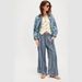 MONA Women's High-Waisted Wide-Leg Pants Striped Loose Casual Slimming Trousers European American Style Spring Autumn New_ecoleips.com