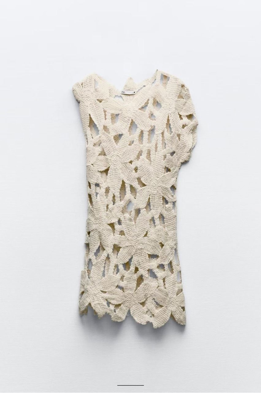 Crochet Beach Cover-Up – Boho Sheer Mesh Kimono With Diamond Cutouts (One Size, Tassel Trim, UV Protection)_ecoleips.com