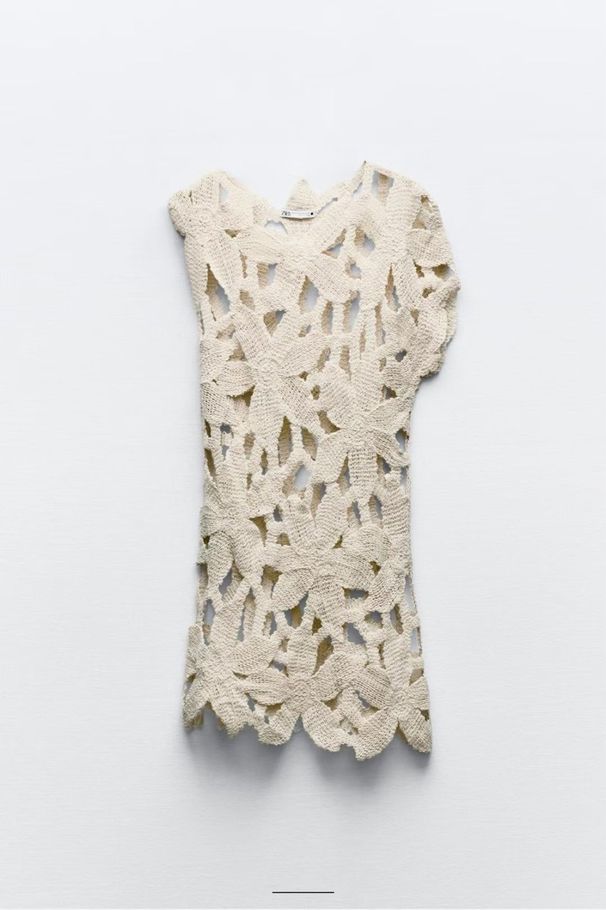 Crochet Beach Cover-Up – Boho Sheer Mesh Kimono With Diamond Cutouts (One Size, Tassel Trim, UV Protection)_ecoleips.com