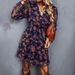 Women's Clothing V Neck Chiffon Dress Comfortable Dress_ecoleips.com