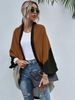 Aria Basics Aria Basics European American Foreign Trade Shawl 2025 Cross-border Autumn And Winter New Color-blocked Knitted Cardigan_ecoleips.com