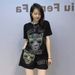 Women's Clothing Summer New Short Sleeved Shorts Casual Suit Hot Diamond T Shirt Two Pieces_ecoleips.com