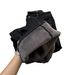 Retro Hong Kong Style Black Wide-Leg Jeans For Women 2025 Winter High-Waisted Loose Floor-Length Baby Fleece Warm_ecoleips.com