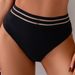 Women's Clothing Women's Fashionable Sexy Solid Color Camisole Bikini Swimsuit Three Strapped Straps For Formal & Casual For Women_ecoleips.com