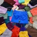 Dfynes Dyfne Set Short Alternative Candy Color Three-Section Waist Hip-Lifting Seamless Low-Waist Three-Quarter Leggings_ecoleips.com