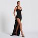 Women's Sexy Halter Evening Dress New Backless High Slit Fashionable Gown_ecoleips.com