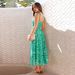 In-stock 2026 Cross-border European And American Women's Summer Fashion Seaside Vacation Long Sexy Hot Girl Strap_ecoleips.com