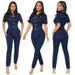 Women's Clothing New Style Sexy Slim Fashion Skinny Denim Jumpsuit Women's Jeans_ecoleips.com