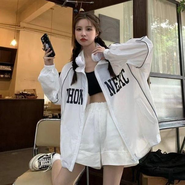 girl 2025 Summer New Jacket Pink Loose Versatile Quilted Petite Short Puffer Coat Cotton Clothing For Women_ecoleips.com