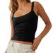 Women's Clothing New Knitted Pure Desire Camisole Vest Inner Wear Slim Hot Girl Y2_ecoleips.com