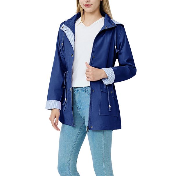 Lightweight Women's Trench Coat – Stylish Casual Jacket With Classic Lapel (S-XXL, Grey/Black/Yellow/Blue/Purple) For Travel & Everyday Wear_ecoleips.com