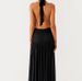 Women's Clothing Women's Deep V Neck Tie Back Dress Elegant Sexy Pleated Bodycon Style Fashion For Formal & Casual For Women_ecoleips.com