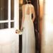 Women’s Clothing Light wedding dress temperament slim summer white fishtail welcoming out of the door yarn satin evening dress bride toast clothing_ecoleips.com