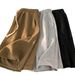 Women's Waffle Shorts Summer Casual Breathable Lounge Shorts - Loose Fit Retro Athletic Beach Shorts With Stretch (M-5XL, Black/Khaki/Grey/White)_ecoleips.com