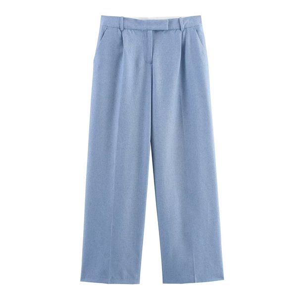 Women's Sleeveless Blazer & Pants Set - Stylish Office Wear, Comfortable Polyester Suit For Business Casual, Urban Fashion Outfit (Xs/S/M/L)_ecoleips.com