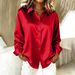 2026 Shein Cross-Border European And American Independent Station Elegant Casual Long Sleeve Satin Hot-Selling_ecoleips.com