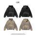 KANYE High Street Ink Splashed Distressed Hoodie Gradient Design Trendy Cool Style for Men And Women_ecoleips.com