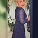 Elegant V-Neck Chiffon Maxi Dress With Embellished Rhinestones – Flowy Boho Style & Comfortable Fit_ecoleips.com