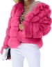Women's Clothing Fashion Casual Ladies Imitation Fur Tops Fur Short Coat_ecoleips.com