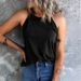 Fashionable European American Summer New Style Halter Tank Women, Suitable Both Inner And Outer Wear, Solid Color, Slim_ecoleips.com